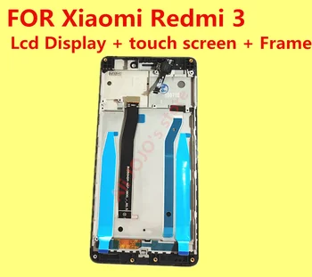 Išbandyta! UŽ Xiaomi Redmi 3 LCD Ekranas +Touch Ekranas+Pakeitimas Reikmenys Hongmi3 Redmi3