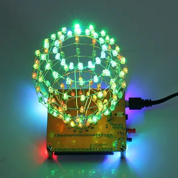 RGB LED Kubinių Kamuolys 
