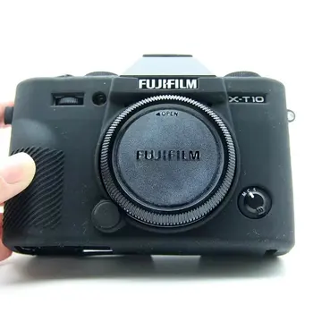 Silikono Šarvai Odos dėklo korpuso Dangtelis apsaugos Fujifilm X-T10 X-T20 XT10 XT20 Skaitmeninis Fotoaparatas