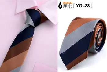 2017 vyrų necktie, madingi siauri, atsparus vandeniui, vestuvių jaunikis, geriausią vyro laisvalaikio pramogų šalis, 6CM verslo kaklaraištis dėžutę