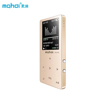 Mahdi MP4 Grotuvas Bluetooth Capacitive Touch Built-In Speaker MP 4 Grotuvas 1.8