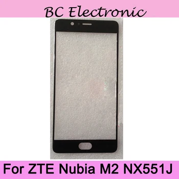 Už ZTE Nubija M2 NX551J Išorinio Stiklo Lęšis ZTE Nubija M2 NX551J Lietimui jautrus ekranas Touch screen Išorinio Ekrano Stiklo danga be flex