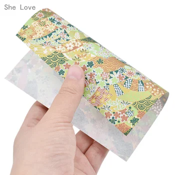 Ji Mėgsta Atsitiktinius Modelį, 20 Lapų Japonijos Origami Popieriaus Gėlė Gėlių Užrašų Knygelė Rankų Darbo Popieriaus Lankstymo Popieriaus Dekoratyvinis Amatų