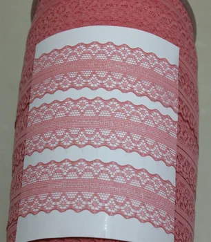 Nemokamas pristatymas didmeninė aukštos kokybės Mezgimo siuvinėtų nėrinių juostelė dekoratyvinė 10yards Arbūzas raudona