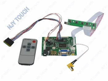 HDMI, VGA, AV Nuotolinis LCD Valdiklio plokštės ki 10,1