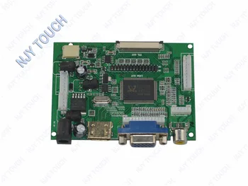 HDMI, VGA, AV Nuotolinis LCD Valdiklio plokštės ki 10,1