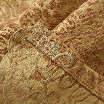 Ruda Europos užsakymą prabanga aukštos atspalvį siuvinėtos užuolaidos Kambarį klasikinis aukštos kokybės užuolaidos Miegamojo Langai