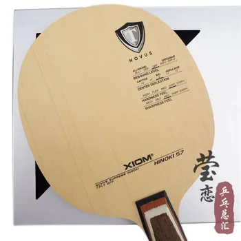 Originalus XIOM HINOKI S7 stalo teniso ašmenys raketės sporto, stalo teniso raketės patalpų sporto cypress gryno medžio