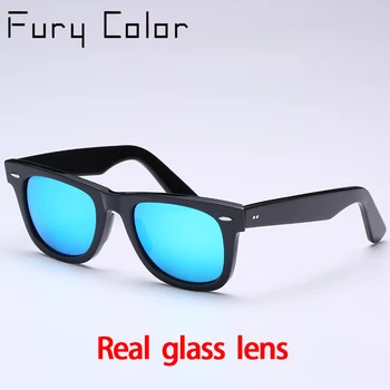 Stiklinis lęšis retro karšto spinduliai G15 2140 prabangūs klasikiniai akiniai nuo saulės moterims, vyrams Acetatas saulės akiniai, akiniai gafas feminin oculos de sol