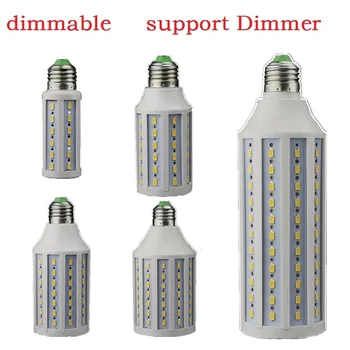 LED Tamsos Šviesa E26 E27 bombillas 12W 15W 25W 30W 40W Pritemdomi lampadas 110V, 220V, Lemputės, Lemputė, led Žvakė Apšvietimo Paramos Dimeris