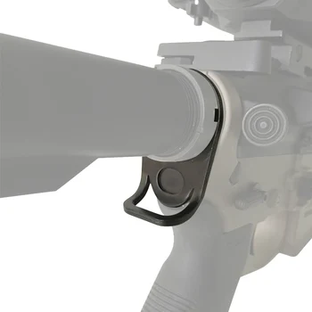 Ohhunt Medžioklės Ginklų Priedai Taktinis AR15 Juoda Abiems galinė Plokštė Diržas Adapteris su Dideliais 180 Laipsnių Linijos Nemokamas Pristatymas