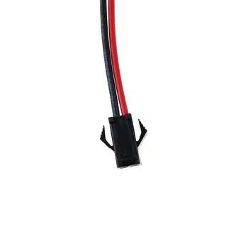 LED juostelė Jungtis 2pin kabelis 20cm Terminalų raudona juoda Viela DĻSV Vyras Moteris plug kabelio Led Lempa Vairuotojo kabelis DĮR 22AWG