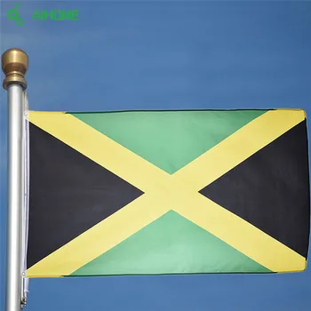 Jamaikos Nacionalinė Vėliava (90x150cm Kabo Vėliavos Poliesteris Jamaikos Vėliavos Namų Dekoro Plaukioja Kabinti Jamaikos Nacionalinė Reklama