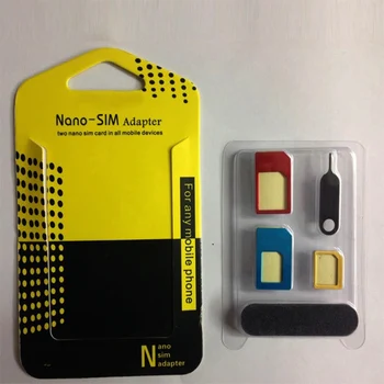 Nano Micro Standartinės Sim Kortelės Adapterio Rinkinys Konverteris šlifavimo Juosta Dėklas Adata Xiaomi Redmi Pastaba 3 4 5 5A 3X 4X 3S Pro prime