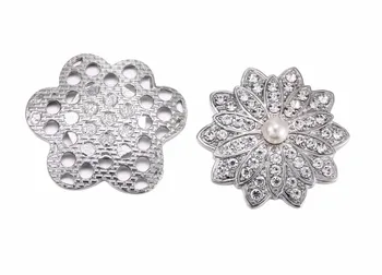 DCEE Derliaus Imituojamas Pearl gėlių magnetas Sagė hijab pin Moterų Sagė Pin, bižuterijos Nemokamas Pristatymas