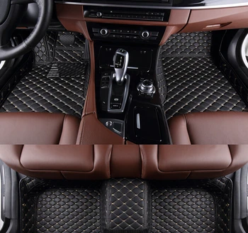 Geros kokybės! Specialių grindų kilimėliai + bagažo skyriaus kilimėlis Lexus LX 570 7 sėdimos vietos 2017 vandeniui kilimai LX570 2016-2008,Nemokamas pristatymas