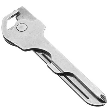 Naujas 6 1 Utili-Raktas Mini Multitool paketų prižiūrėtojų raktinę key chain kempingas išgyvenimo gelbėjimo kišenėje tiekėjas įrankiai P0.2