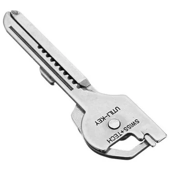 Naujas 6 1 Utili-Raktas Mini Multitool paketų prižiūrėtojų raktinę key chain kempingas išgyvenimo gelbėjimo kišenėje tiekėjas įrankiai P0.2