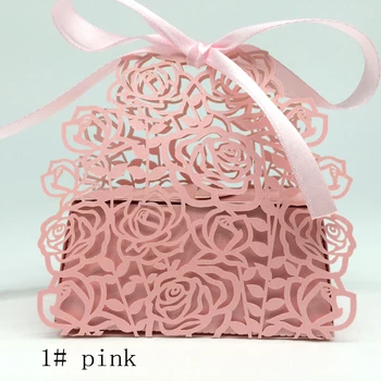 Saldainių dėžutė, maišelis šokolado popierius dovanų dėžutėje rose gėlę Gimtadienio Vestuves Apdailos amatų 