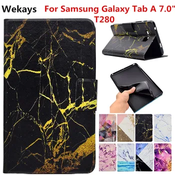 Wekays Galaxy Tab 2016 7.0 T280 Odos Smart Funda Atveju Coque 
