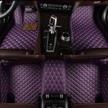 HLFNTF Custom automobilių grindų kilimėlis Fiat, visų modelių albea ducato idėja stilo Uno Palio Linea Punto Bravo 500 Panda SUV automobilių reikmenys