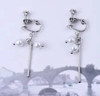 E642 korėjos versija šaltinių geometrinis šalies auskarai pearl stud populiariausi moterų papuošalai didmeninė nemokamas pristatymas