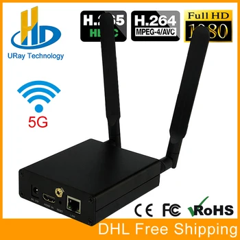 URay HEVC H. 265 H. 264 WiFi HDMI Vaizdo RTSP Encoder Siųstuvas Live Transliacijos Encoder Belaidžio H265 IPTV Encoder 1080I 1080P