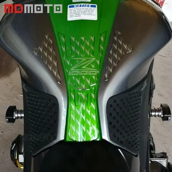 Motociklo Stabdžių slydimo Bakas Padas 3M Pusėje Dujų Kelio Danga Traukos Pagalvėlės Saugotojas Lipdukus 3M Padengti Kawasaki Z1000 2004-2016 2017