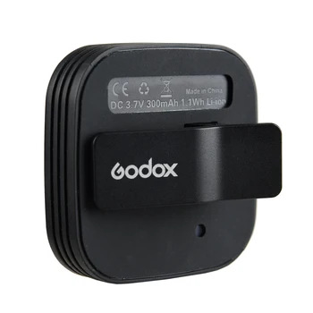 Godox LEDM32 LED Šviesos integruota ličio baterija Reguliuojamas šviesus Nešiojamų Prabanga Mini Selfie LED Šviesos Smartfon