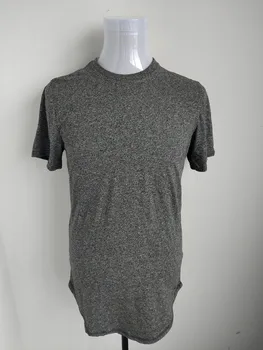 Vyrų Skate Viržių Pilka Šukutės Apačioje Marškinėliai JAV Dydis S-XL (Labai Ilgai)