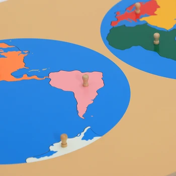Kūdikių Žaislų Montessori Puzzle Map Pasaulyje Pasaulio Įspūdį zemelapis Dalys ikimokyklinio Ugdymo Vaikams, Žaislai Brinquedos Juguetes