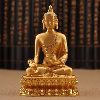 Triratna Buda Medicinos Budos Statula Shakyamuni Vario Statulėlės 6 Colių Amitabha Pav Buda Iškilmingai Šventykla Apdaila