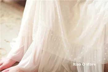 2016 m. Derliaus sleepwear Modalinis pamušalas pižamą Princesė dizaino pižamą long nėrinių nightdress