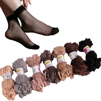 20 porų vasarą moterų kojinės Kristalų šilko trumpas šilko trumpas vamzdelis plonas seksualių merginų juoda vasarą kojinės didmeninės