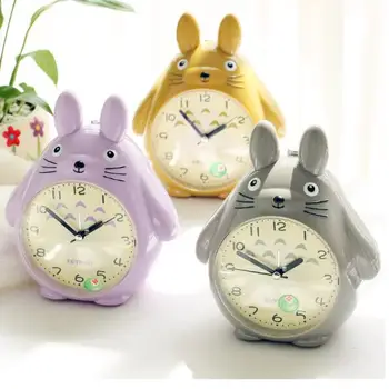 Originalumas Animacinių filmų Totoro Laikrodis Puikus Vaikams, Stalo Laikrodis Kalėdų Dovana Studentas Naujųjų Metų Švytuoklės papuošalai