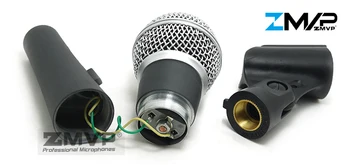 Nemokamas Pristatymas! 3pcs Aukštos Kokybės Versija S 58 S Profesinės Dinamišką Rankinį Karaoke 58S Laidinis Mikrofonas su on/off Jungikliu
