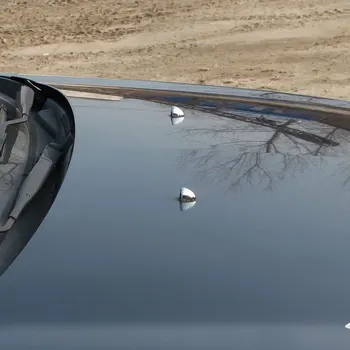Jameo Auto Automobilis ABS Vandens Purškimo Antgalis Dangtelio Lipdukas Purkštuvų Galvutės Valytuvų Apdailos Reikmenys Chevrolet Cruze 2009 - 2016 m.