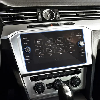QCBXYYXH Automobilių Stiliaus GPS Navigacijos Ekrano Stiklo Apsauginė Plėvelė Volkswagen Passat Variantas Kontrolės Ekranu Automobilių Lipdukas