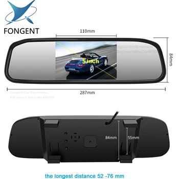 Automobilio Galinio vaizdo Stovėjimo Atbulas Atgal į viršų Išjungti Belaidžio ryšio Fotoaparatą Monitorius Hyundai solaris verna hečbekas Siela 