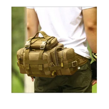 Multi-purpose super SLR fotoaparatą kišenėje moterų maišelį vyriški krepšiai karinės kelionės 1680 d nailono didelis Juosmens pack nuožulnios pečių ba