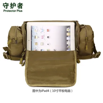 Multi-purpose super SLR fotoaparatą kišenėje moterų maišelį vyriški krepšiai karinės kelionės 1680 d nailono didelis Juosmens pack nuožulnios pečių ba