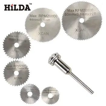 EDITA 6 gabalus HSS pjūklų geležtės dremel ratory įrankiai dremel įrankiai dremel priedai