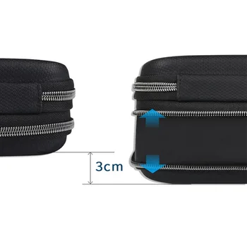 BUBM pajėgumų plėtra, energijos banko maišelį organizatorius atveju skaitmeninis priėmimas krepšys, adapteris savininkas rankinės kelionės krepšys juoda