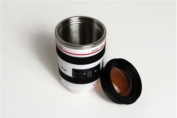 Nemokamas pristatymas kavos puodelis 24-105mm 1:1 fotoaparato objektyvą ŠEŠIOS kartos kūrybos emuliacija puodelis (su dangteliu)