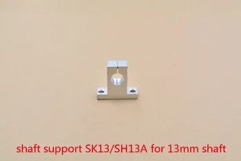 SK13 13mm guolis veleno parama 13mm strypas, apvalus veleno paramos XYZ Lentelė CNC router SH13A 1pcs