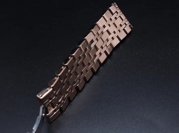 12mm kaip 14mm 16mm 18m 20mm 22mm 24mm Aukštos kokybės Watchband Priedai Rosegold Laikrodžiai nauji dirželiai apyrankė nerūdijančio plieno, metalo