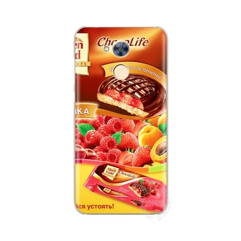HAMEINUO šokolado maisto paketą rusijos mobiliojo telefono Dangtelį Atveju Huawei Honor 5A LYO-L21 5.0 colių 6A 6C 6X 9 NOVA PLUS Y3 II 2