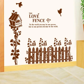 Tvoros paukščio lizdą namų puošmena sienų lipdukai į svetainės kambarys nuimamas sienų lipdukai ant sienos