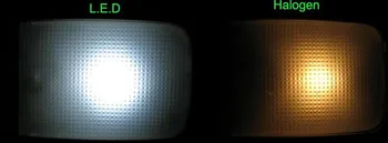 15vnt licencijos plokštės lempos, LED lemputės Interjero dome Light Kit Skoda Superb MK 1 MKI Sedanas 3U4 (2002-2008 m.)