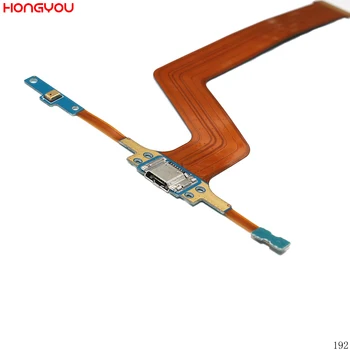 10VNT/Daug USB Įkrovimo Jungtį Uosto Flex Kabelis Samsung Galaxy Note 10.1 P605 SM-P605 P600 P601